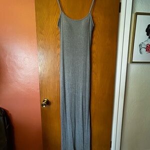 Popilush Maxi Dress with Spaghetti Straps and Built in Shapewear